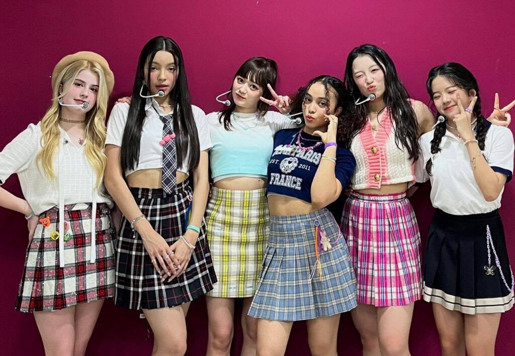 what languages does do VCHA members speak speaks English Korean Spanish French Camila Lexi Kendall Savanna KG Kaylee JYP American K-pop girl group